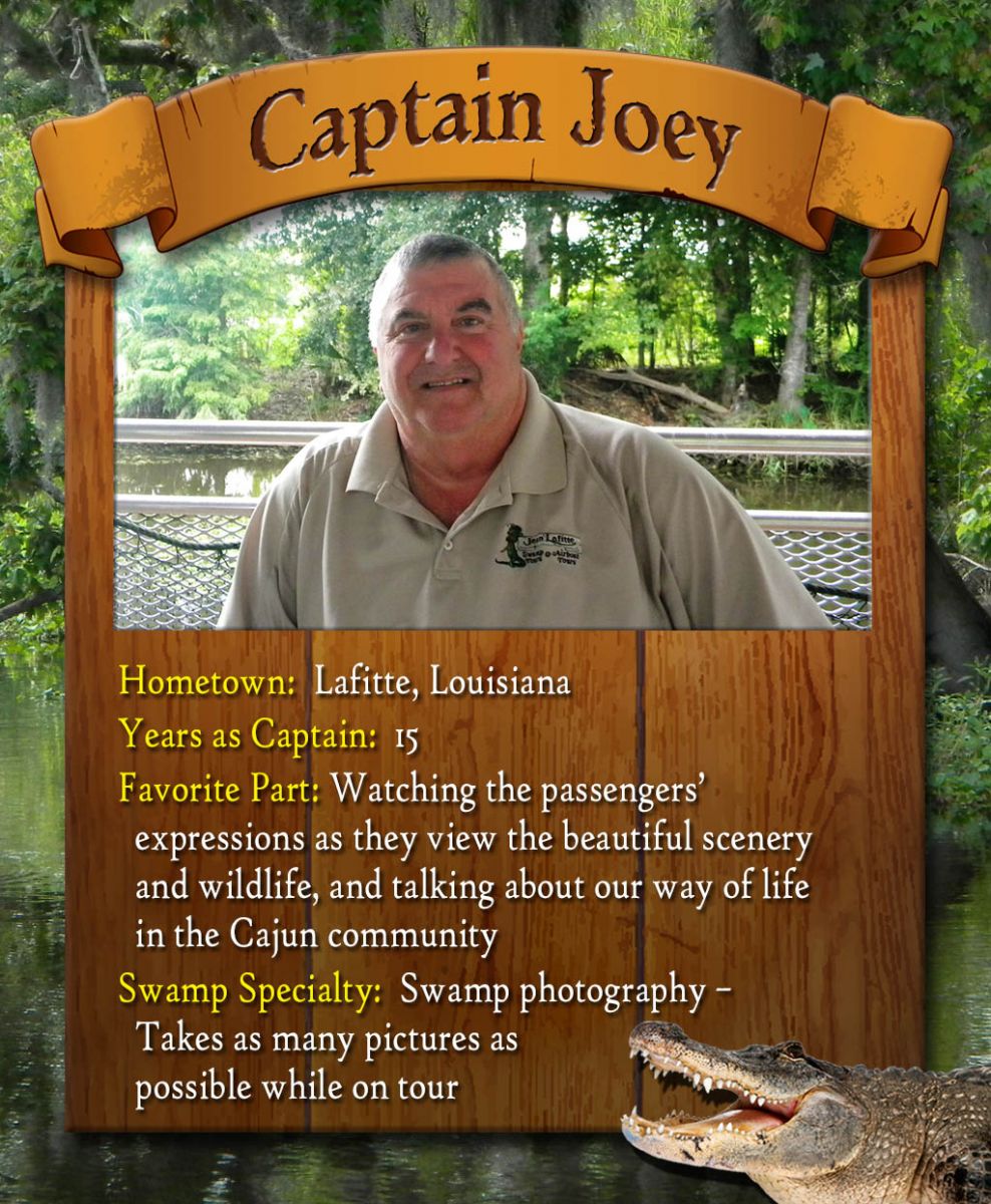 captain joey swamp tour